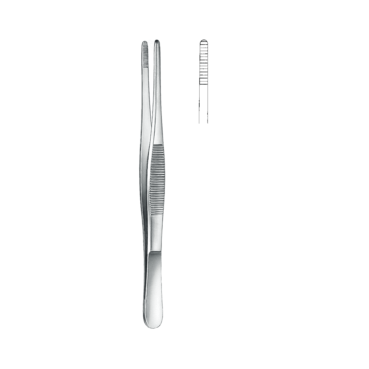 Dressing Forcep Pinzette Referenz Produktbild 1 für PreciWerk Katalog