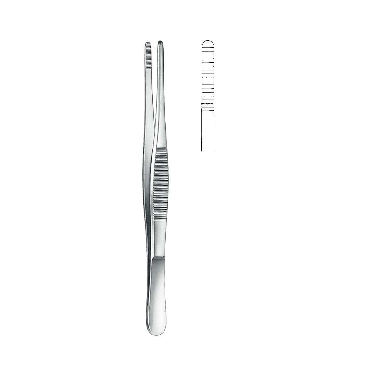 Dressing Forcep Pinzette Referenz Produktbild 1 für PreciWerk Katalog