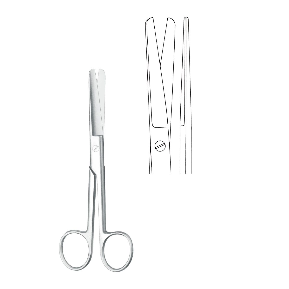 Operating Scheren Instrumentenreferenz Produktbild 1 für PreciWerk Katalog