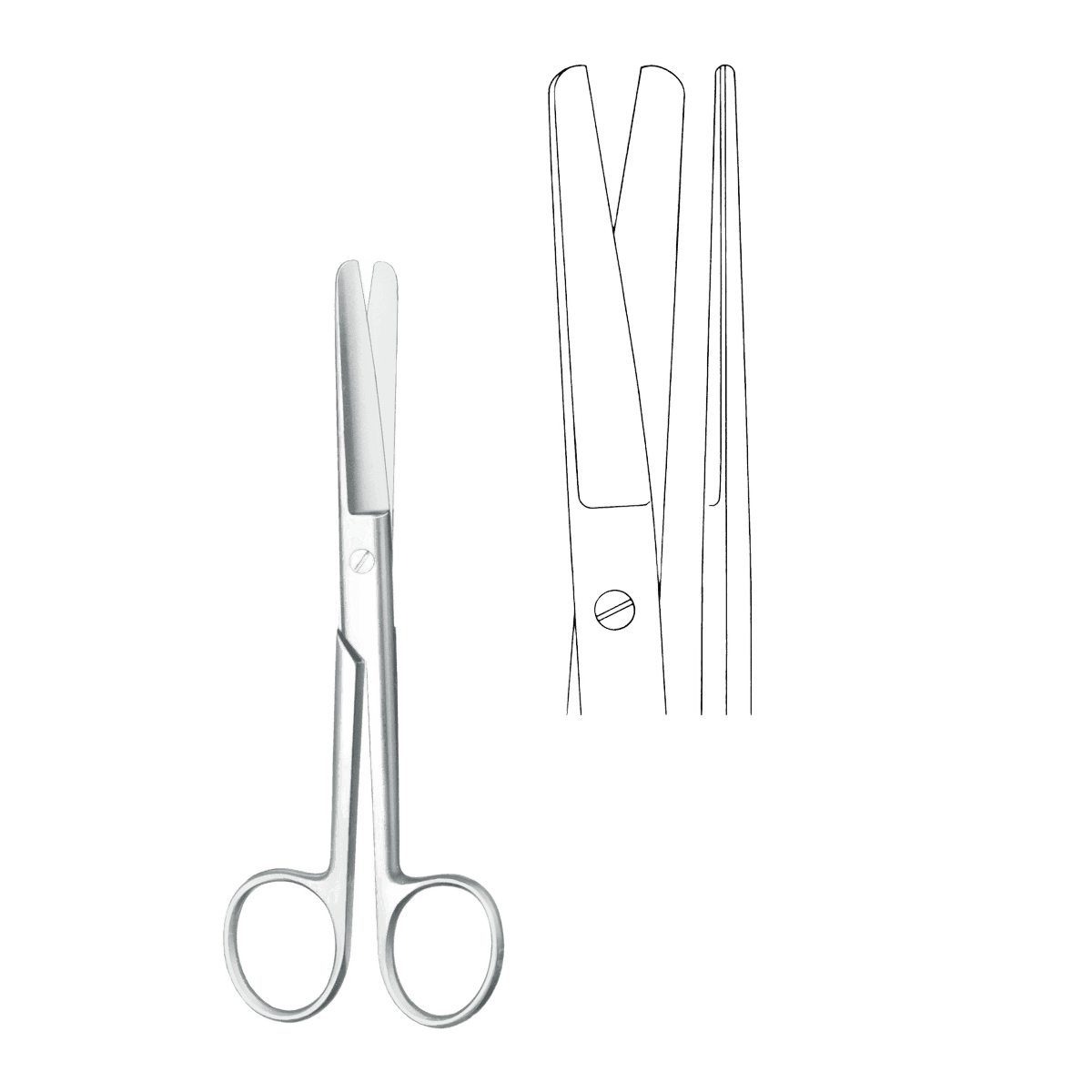 Operating Scheren Instrumentenreferenz Produktbild 1 für PreciWerk Katalog