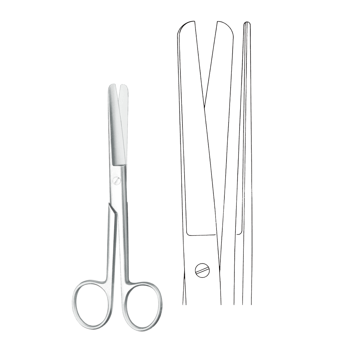 Operating Scheren Instrumentenreferenz Produktbild 1 für PreciWerk Katalog