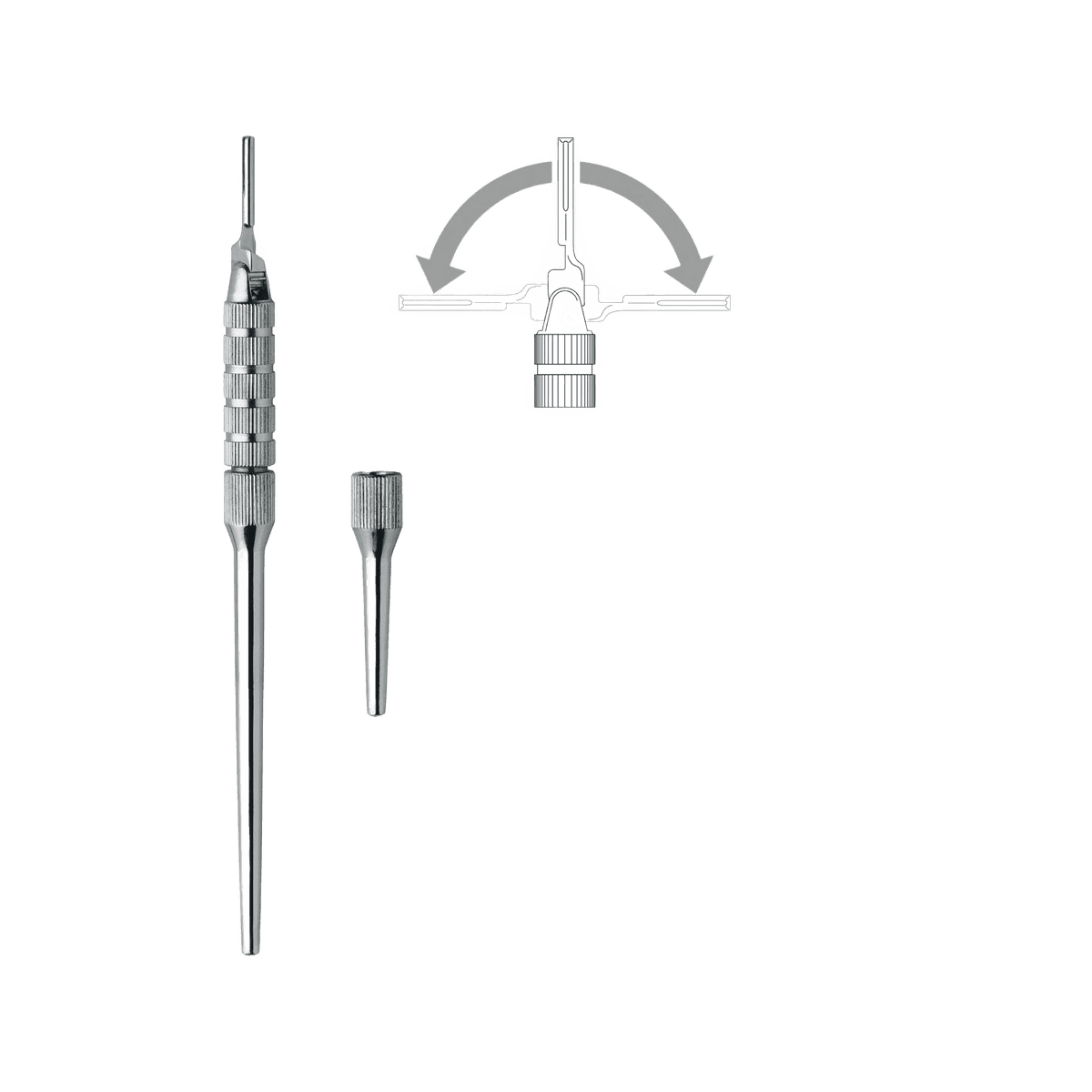 Scalpels Handle for chirurgische Instrumente RFQs Produktbild 1 für PreciWerk Katalog