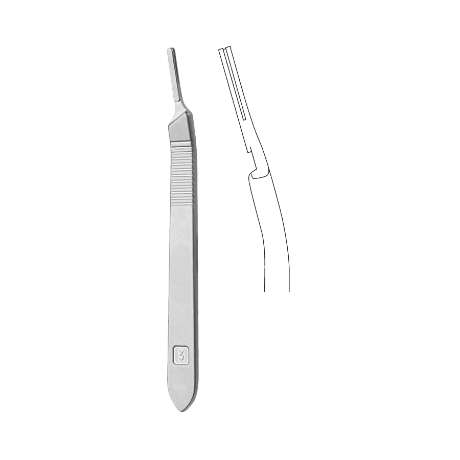 Scalpels Handle for chirurgische Instrumente RFQs Produktbild 1 für PreciWerk Katalog