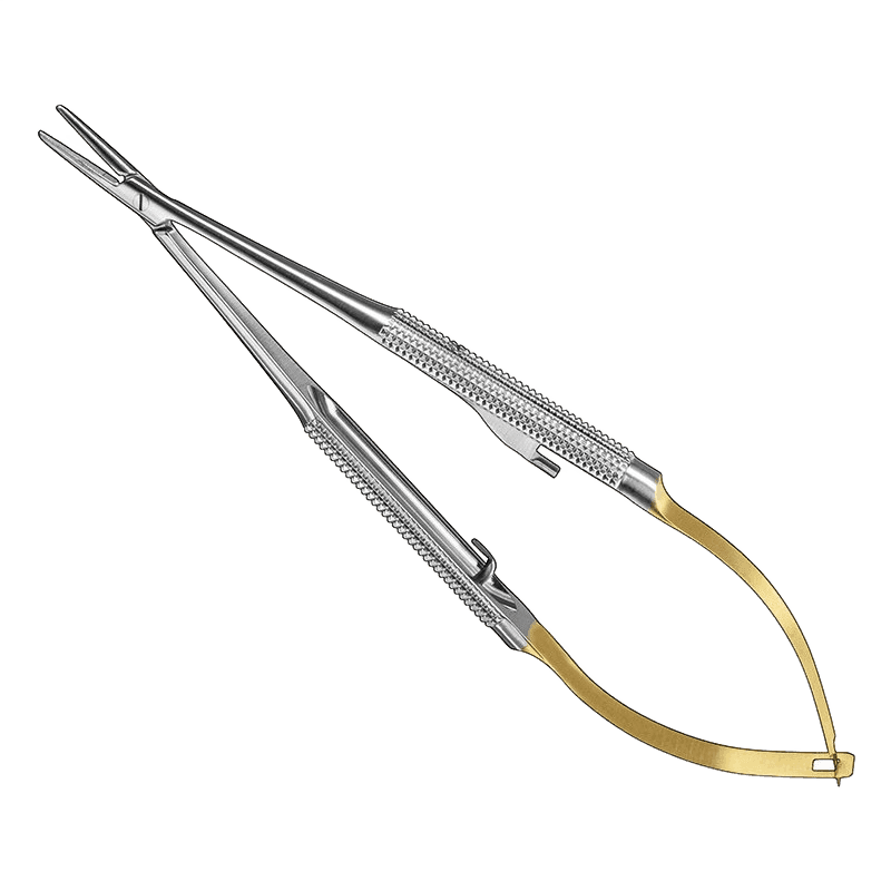 Barraquer, Micro Needle Hold., 14cm, Str, TC Produktbild 1 für PreciWerk Katalog