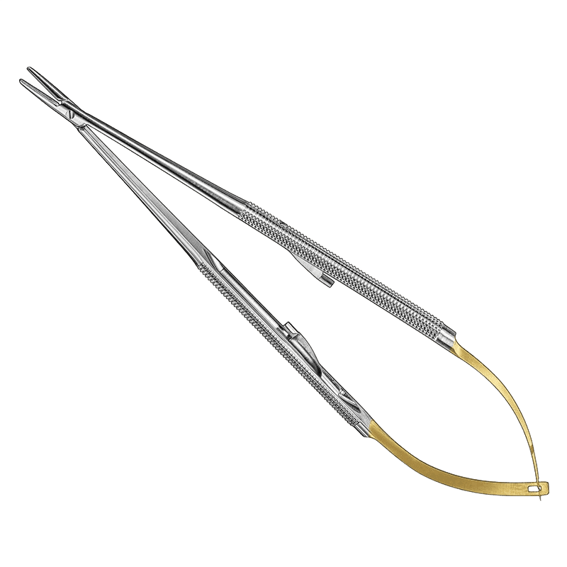 Barraquer, Micro Needle Hold., 18cm, Str, TC Produktbild 1 für PreciWerk Katalog