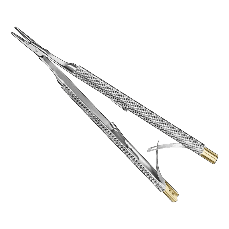 Castroviejo, Micro Nadelhalter, 13cm, TC Produktbild 1 für PreciWerk Katalog