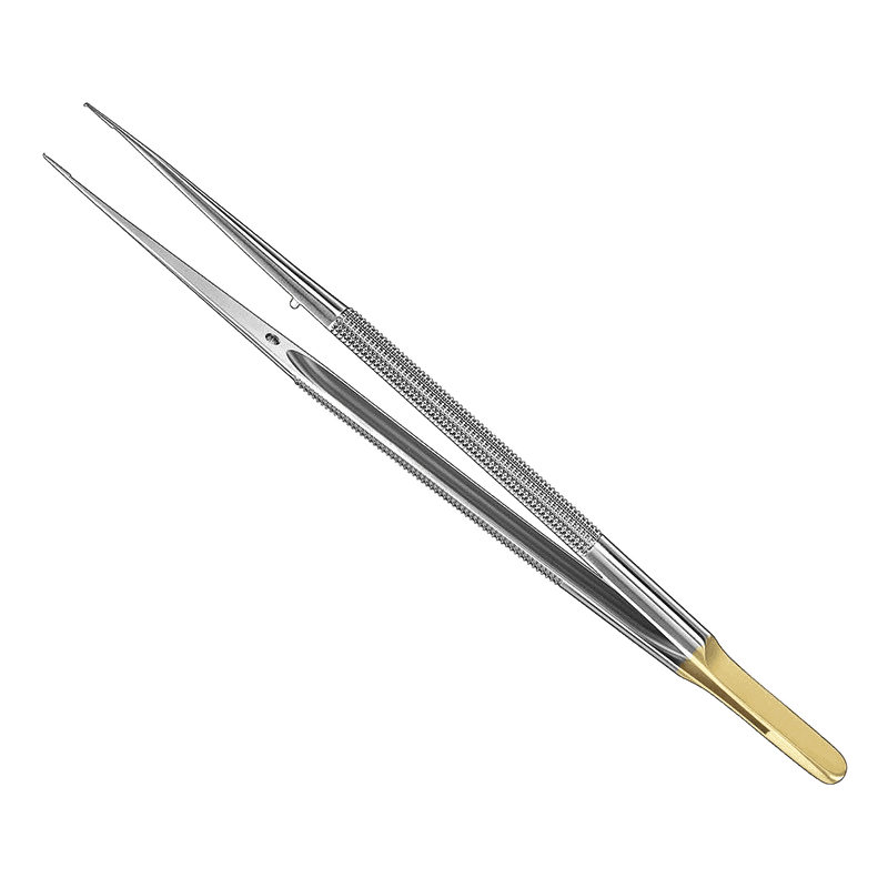 Micro Gewebepinzette, 18 cm, Cvd., 0, 4 Mm Produktbild 1 für PreciWerk Katalog