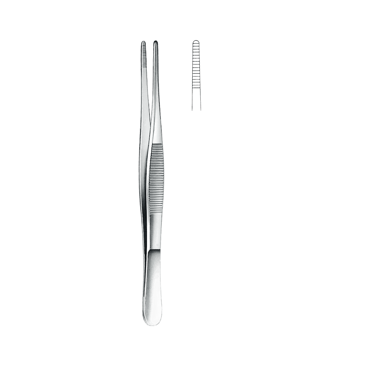 Verbandpinzette Instrumentenreferenz Produktbild 1 für PreciWerk Katalog