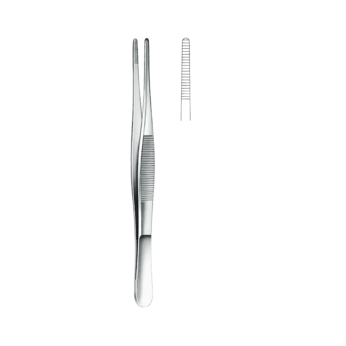 Verbandpinzette Instrumentenreferenz Produktbild 1 für PreciWerk Katalog