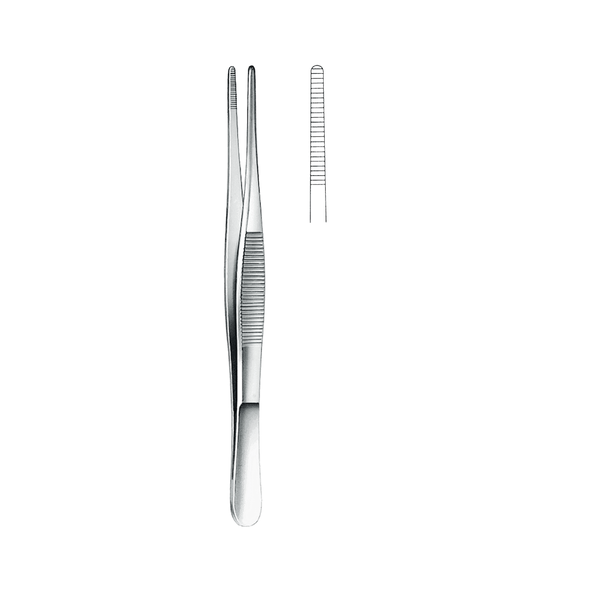 Verbandpinzette Instrumentenreferenz Produktbild 1 für PreciWerk Katalog