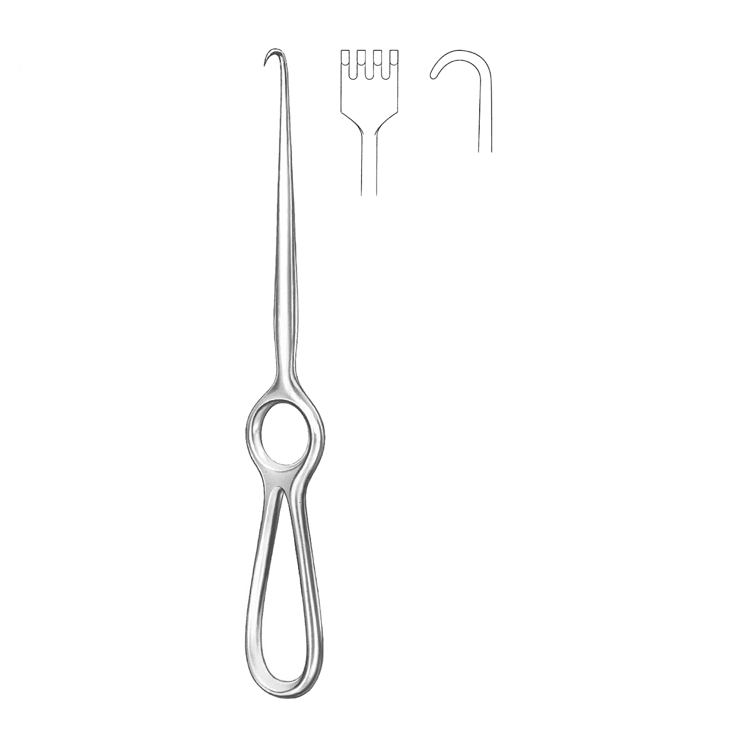 Retraktoren, Wound Spreaders Instrumentenreferenz Produktbild 1 für PreciWerk Katalog